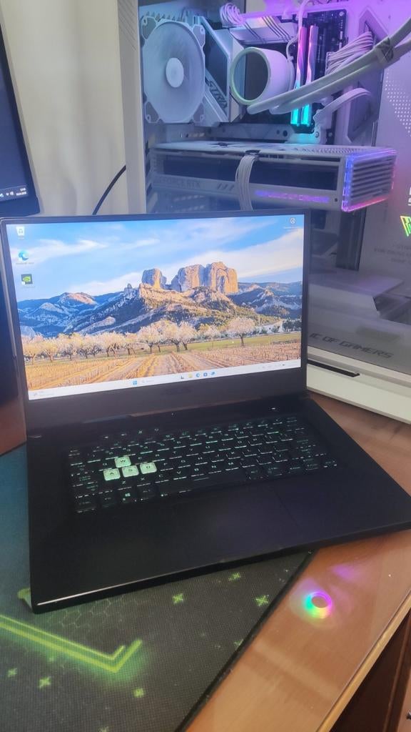 ASUS TUF Dash F15 (FX516PC) – i7 / RTX 3050 – 24GB RAM, Qwerty, Gaming, SSD, 15 pouces