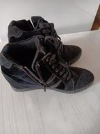 Zwarte enkel laarsjes maat 38 in goede staat, Ophalen, Zwart, Lage of Enkellaarzen, Gedragen