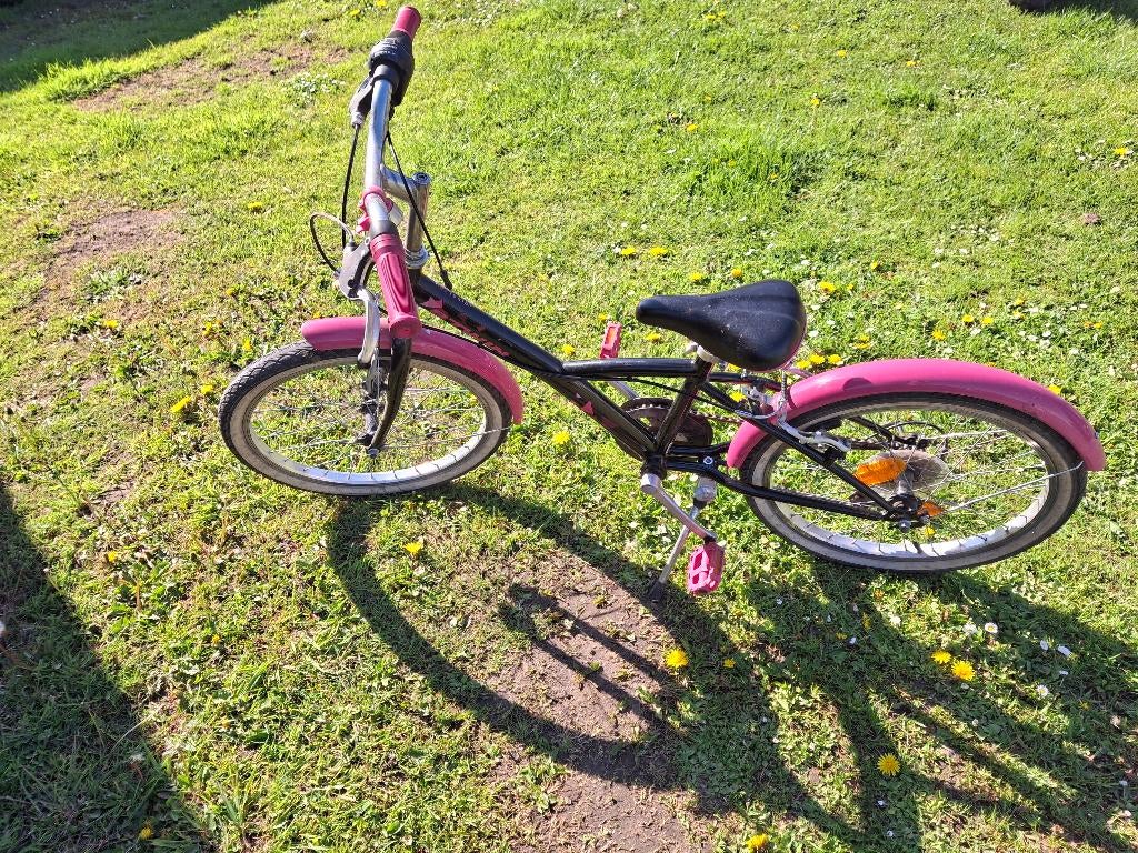 Meisjesfiets 20 inch (cash betalen), Vélos & Vélomoteurs, Vélos | Filles, Enlèvement, Utilisé, 20 pouces, Betwin