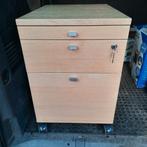 Kastje op wieltjes , als nieuw . Schuif met slot ., Huis en Inrichting, Ophalen