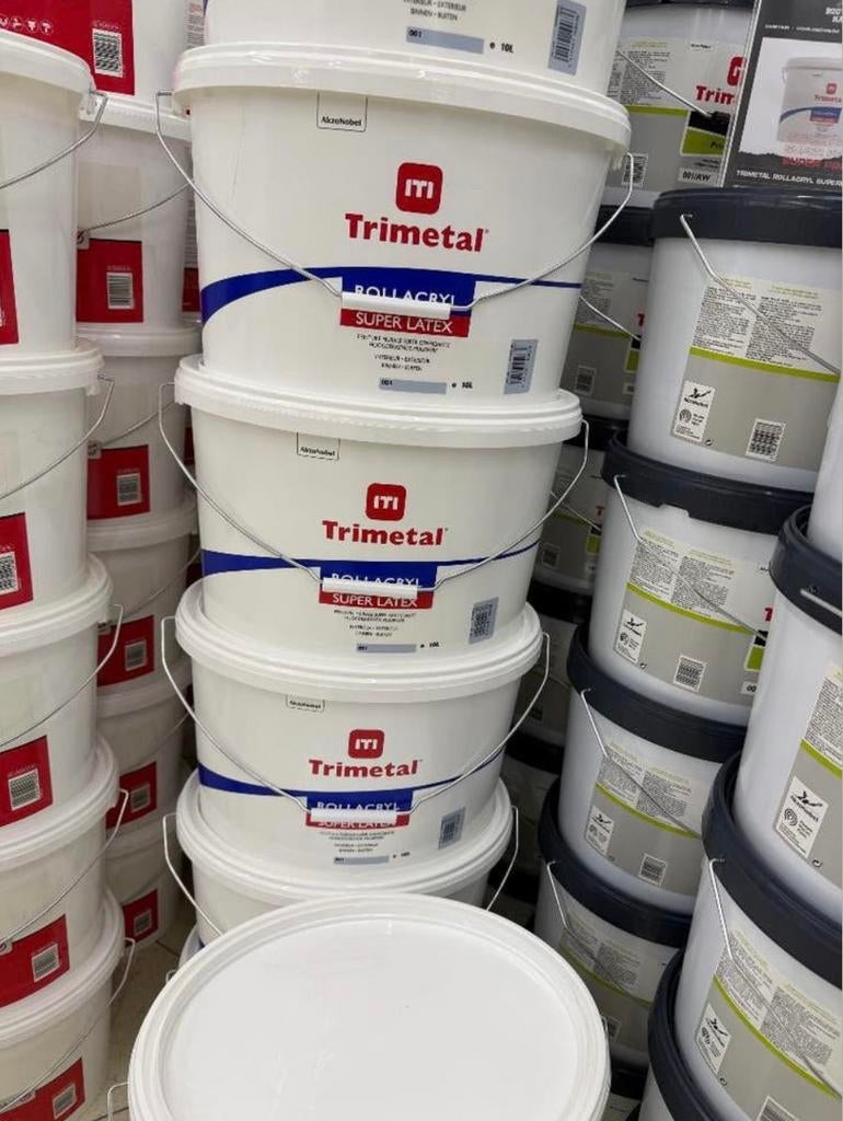 ‼️PEINTURE TRIMETAL PRESTIGE, MAT, PRIMER À PRIX FOU‼️, Bricolage & Construction, Bétonnières, Neuf, INFOBricoquievrain@gmail.com