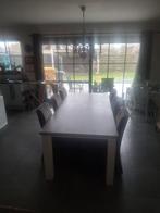 tafel met 6 stoelen, Huis en Inrichting, Tafels | Eettafels, Ophalen