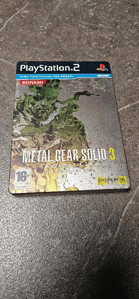 PS2 Metal Gear Solid steelbook, Consoles de jeu & Jeux vidéo, Jeux | Sony PlayStation 2, Utilisé, Enlèvement ou Envoi