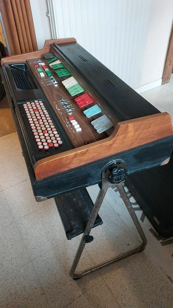 Zeldzame Elka Concorde 100 Analoog Knoppenorgel 100% ok, Musique & Instruments, Orgues, Utilisé, Orgue, Enlèvement