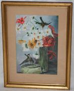 Aquarel schilderij Gesigneerd, Antiek en Kunst, Ophalen of Verzenden