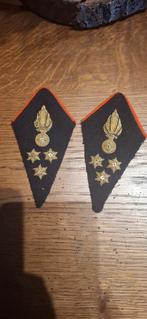 Grades Manteau Capitaine Gd belge/ Rijkswacht, Collections, Enlèvement ou Envoi, Gendarmerie, Autres types