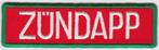 Zundapp stoffen opstrijk patch embleem #3, Verzenden, Nieuw