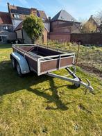 Remorque à double essieu 255x130, Enlèvement, Comme neuf