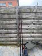 Karper stokken 2 plus foudrell, Ophalen, Zo goed als nieuw