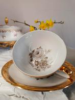 Tasse et soucoupe vintage, porcelaine, France, Envoi