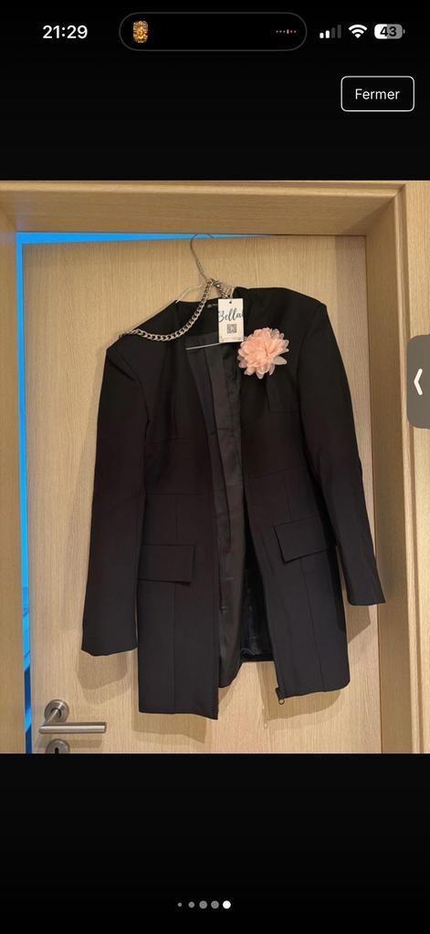 Robe Blazer noire Bella Barnett - Neuve avec étiquette, Vêtements | Femmes, Robes, Neuf, Taille 36 (S), Noir, Au-dessus du genou