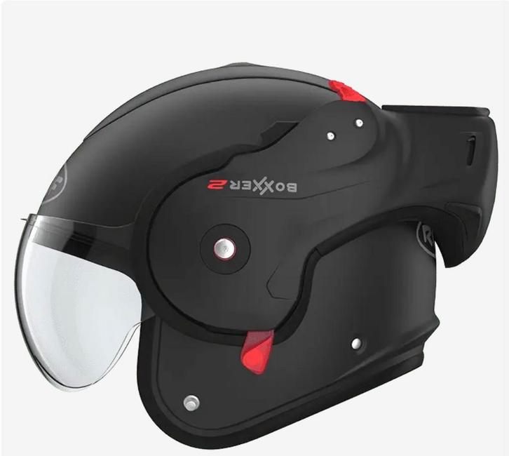 roof RO9 boxer helm te koop‼️, Fietsen en Brommers, Brommerhelmen, Zo goed als nieuw, Extra small of kleiner, Ophalen