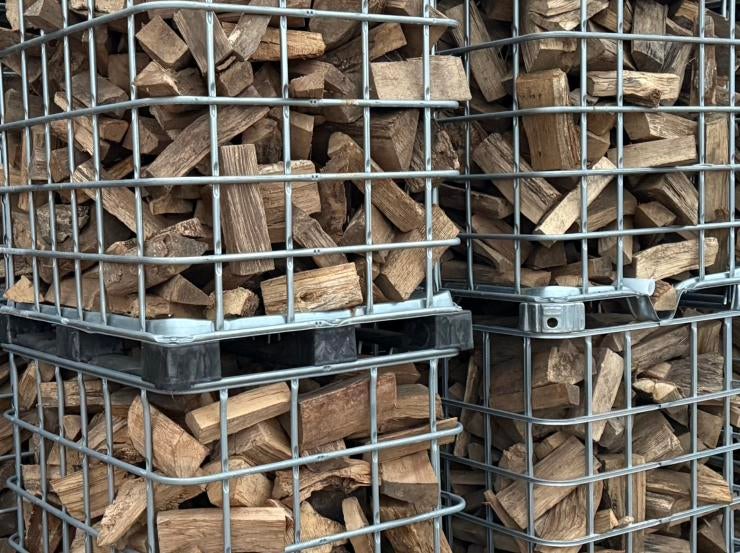 Droog Brandhout (eik, beuk, haagbeuk & es), Tuin en Terras, Brandhout, 6 m³ of meer, Ophalen, Eikenhout, Blokken