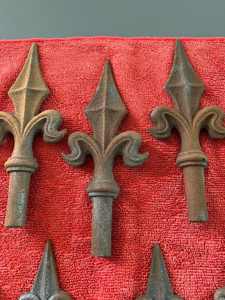 SMEEDIJZEREN pinnen voor poort., Ophalen of Verzenden, Zo goed als nieuw