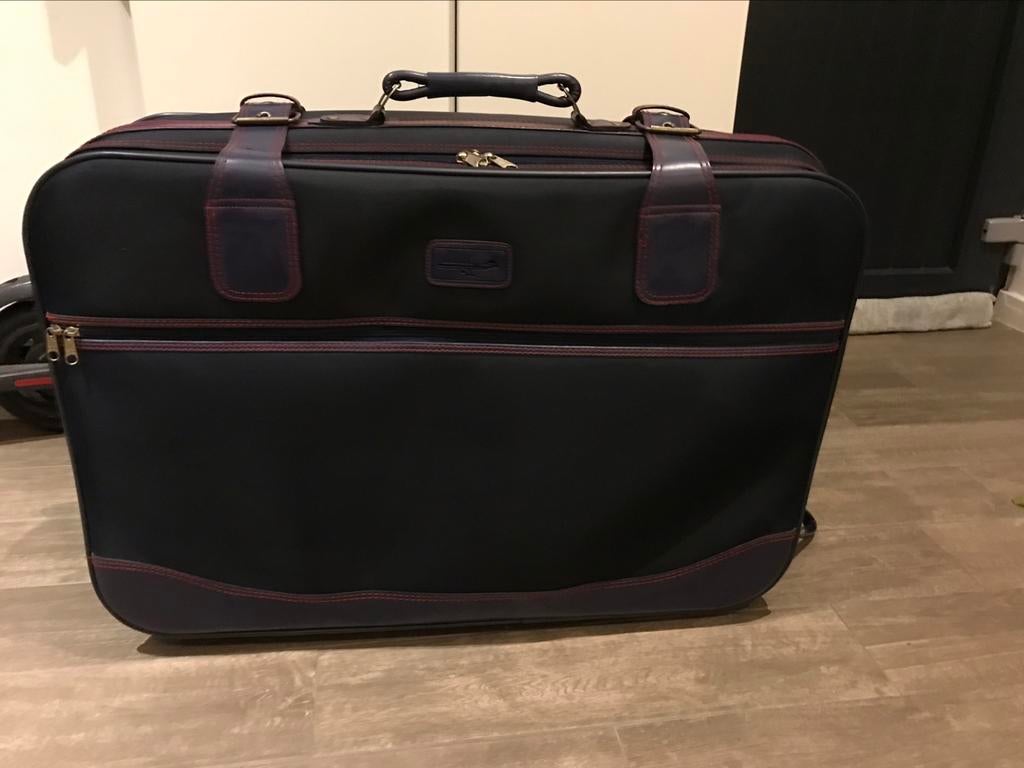 GROTE VALİES / KOFFER / REİSKOFFER MET WİELEN EN HANDVAT, Bijoux, Sacs & Beauté, Valises, Comme neuf, Autres matériaux, 70 cm ou plus