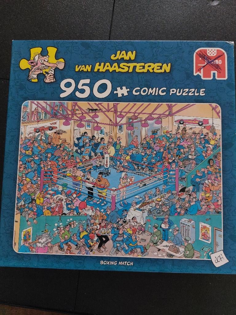 Jan Van Haasteren  Boxing Match, Ophalen of Verzenden, 500 t/m 1500 stukjes, Zo goed als nieuw, Legpuzzel