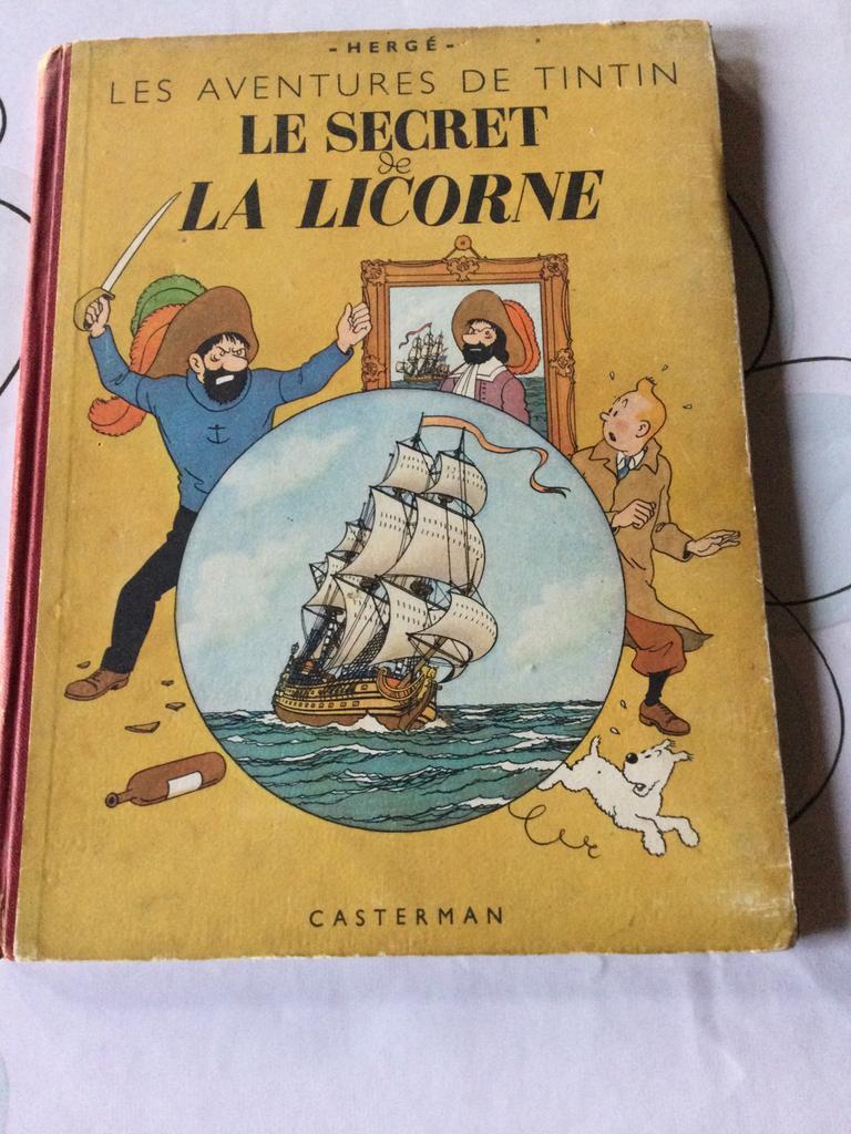 LE SECRET DE LA LICORNE, Livres, BD, Utilisé