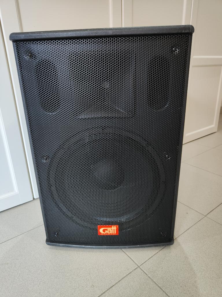 ABS SPEAKER GATT AUDIO GAN-15A met MP3 Player Professioneel, Gebruikt, 120 watt of meer, Front, Rear of Stereo speakers, Ophalen