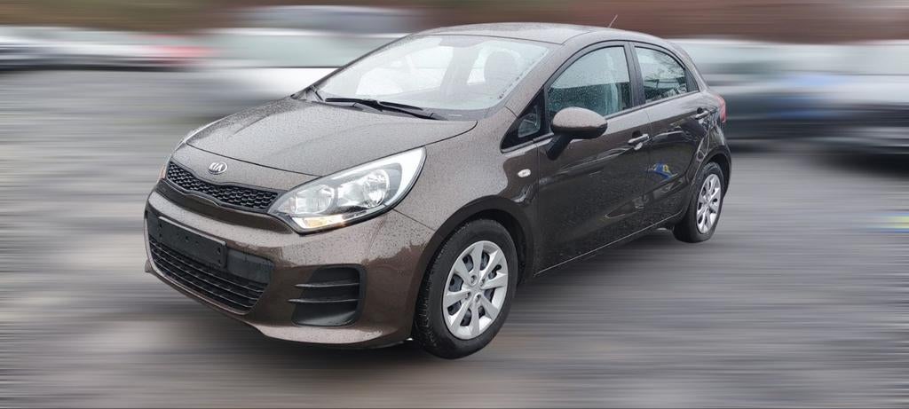 Kia Rio, Auto's, Stof, Bruin, Multifunctioneel stuurwiel, 5 deurs