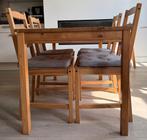 eettafel, Huis en Inrichting, Tafels | Eettafels, Ophalen, Gebruikt, 100 tot 150 cm, 50 tot 100 cm