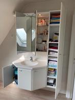 Badkamermeubel met verlichting en intern stopcontact, Huis en Inrichting, Ophalen, Gebruikt, 100 tot 150 cm, 200 cm of meer