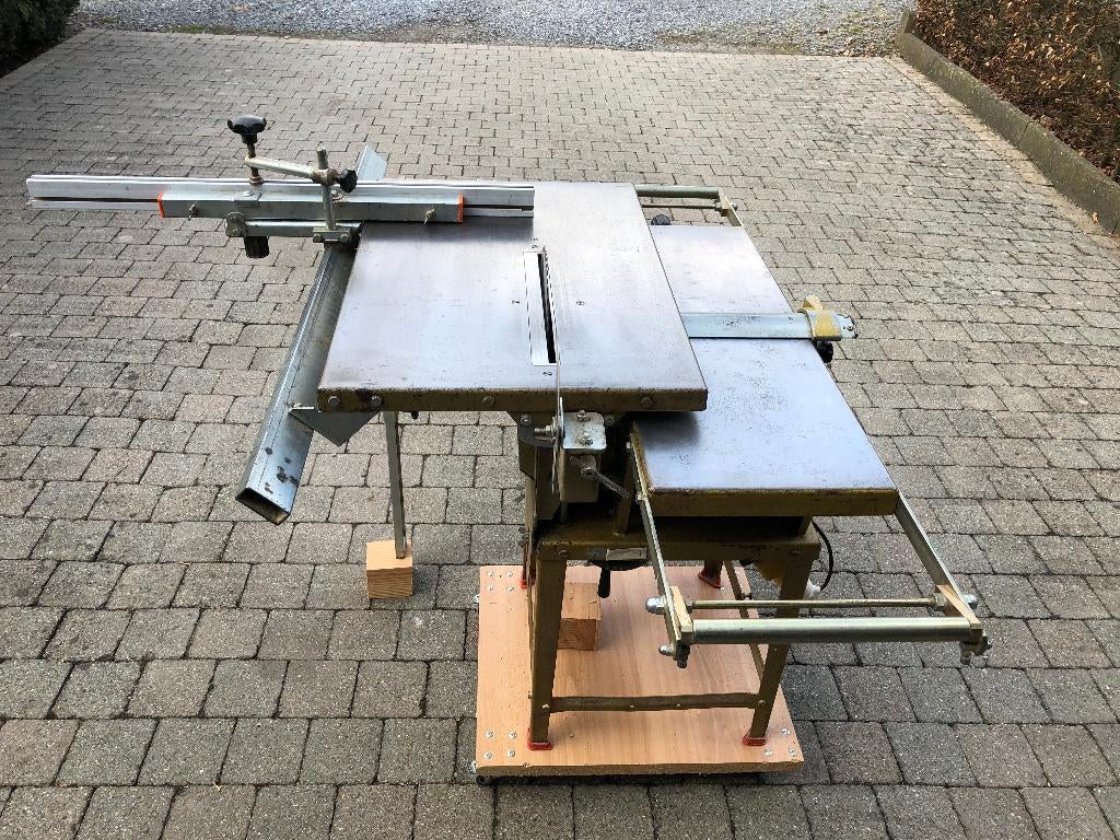 Combinée à bois SCHEPPACH HM1, Enlèvement