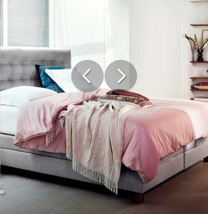 Elektrische boxspring (nieuw BEKA), Maison & Meubles, Chambre à coucher | Lits, Neuf, Deux personnes, 180 cm, 200 cm, Tissu, Gris