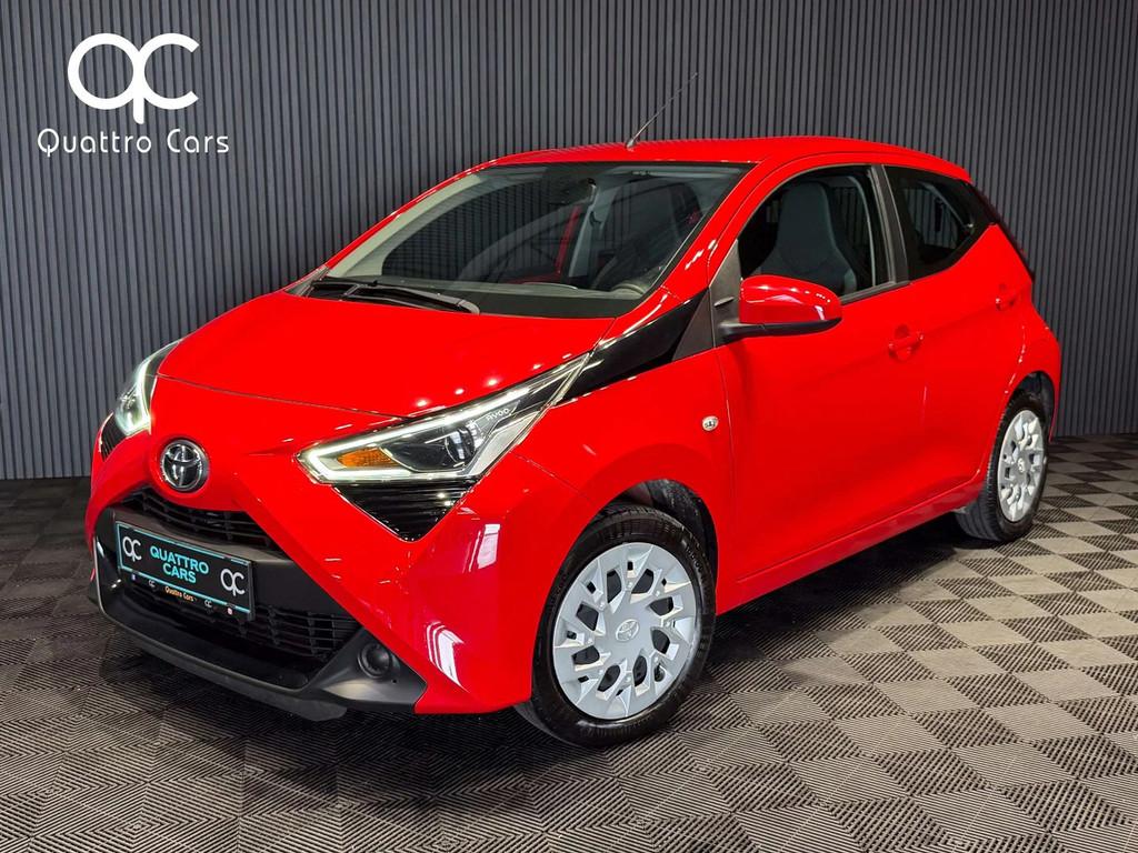 Toyota Aygo 1.0i - 1ere Main - Camera - Car play - Clim, Autos, Toyota, Rouge, Achat, 998 cm³, Entreprise