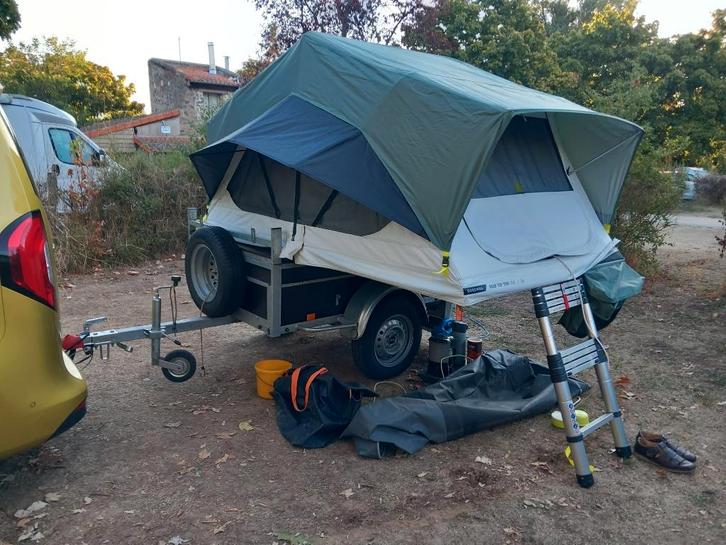 tente de toit, Caravanes & Camping, Tentes, jusqu'à 2, Comme neuf, Enlèvement