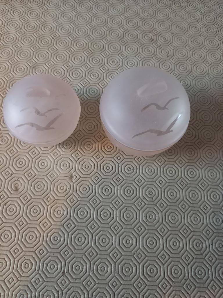 roze schaaltjes, Huis en Inrichting, Keuken | Servies, Ophalen of Verzenden, Gebruikt, Glas, Schaal of Schalen