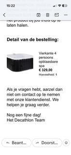 Jacuzzi Splinternieuw in doos, Tuin en Terras, Ophalen, Nieuw, Filter, Opblaasbaar