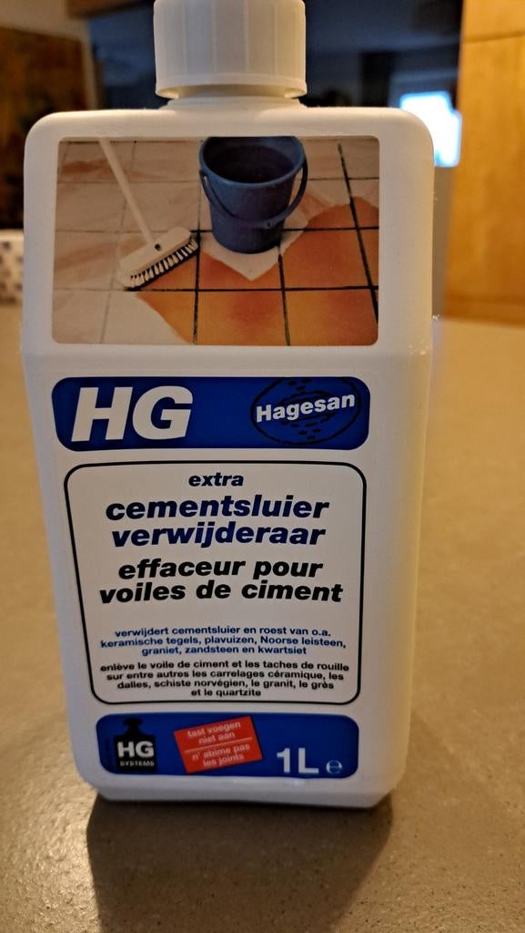 Dissolvant pour voile de ciment HG, Bricolage & Construction, Dalles & Carrelages, Enlèvement ou Envoi