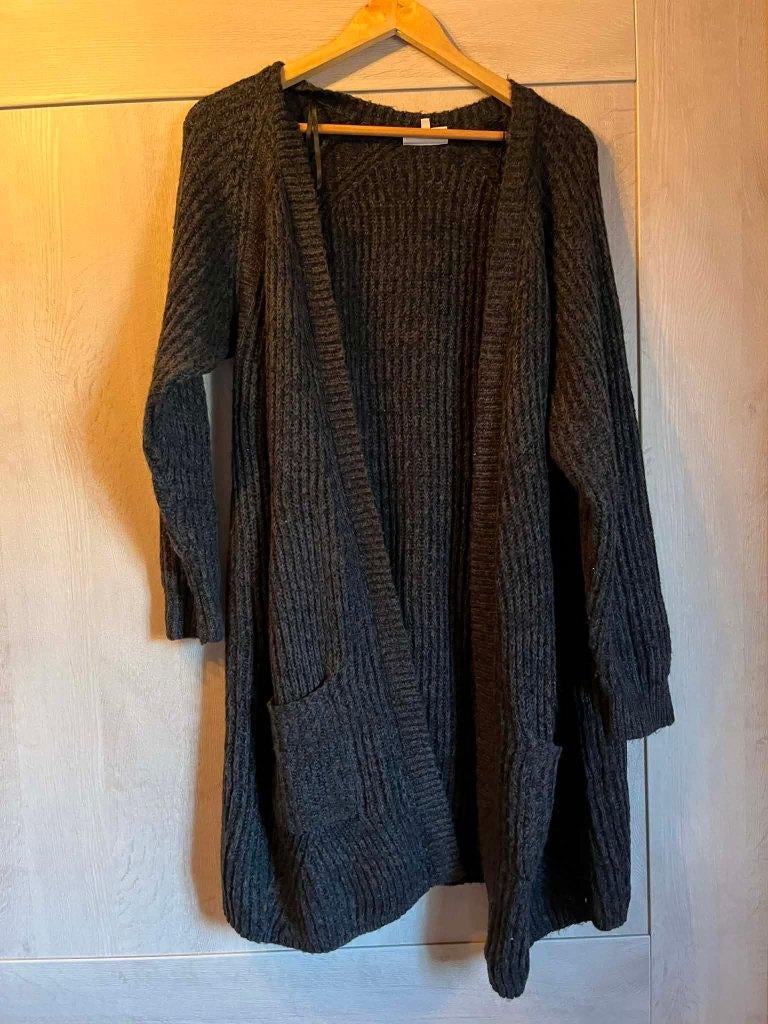 gilet bruin groen only carmakoma 46-48, Kleding | Dames, Grote Maten, Bruin, Trui of Vest, Only carmakoma, Ophalen of Verzenden