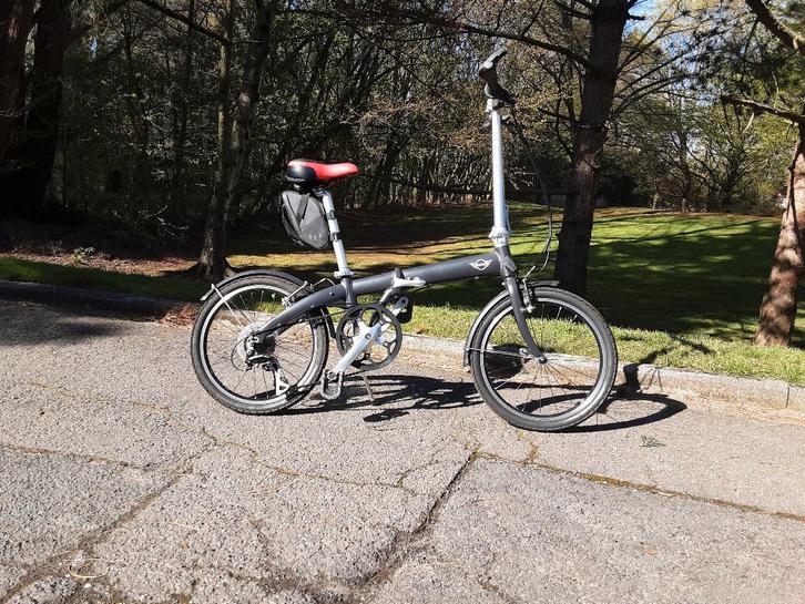 vélo pliant Mini-BMW, Vélos & Vélomoteurs, Vélos | Vélos pliables, Comme neuf, Hommes, Totalement pliable, Vitesses, Enlèvement