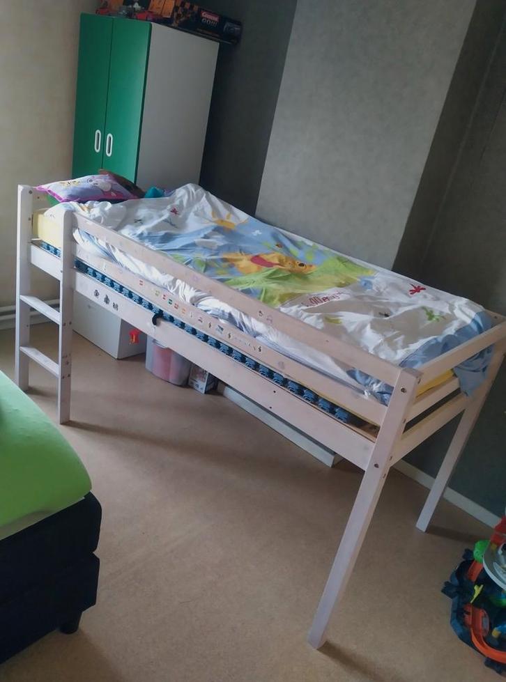 Lit mezzanine pour enfants jusqu'à 12 ans, Enfants & Bébés, Chambre d'enfant | Lits superposés & Lits mezzanines, Utilisé, Lit mezzanine