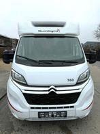 Sunlight T60, Caravans en Kamperen, Sunlight, Ringverwarming, Half-integraal, Luifel