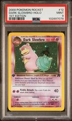12/82 dark slowbro 1st psa 9, Ophalen of Verzenden, Foil