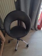 Design bureaustoel, Maison & Meubles, Chaises de bureau, Enlèvement, Comme neuf, Noir, Chaise de bureau