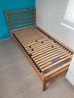 Lit simple Ikea TARVA en pin 90x200 cm avec sommier à lattes, Maison & Meubles, Chambre à coucher | Lits, 90 cm, Enlèvement, 200 cm