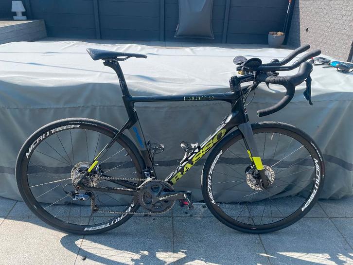 Basso Diamante sv koersfiets (+ Triatlonstuur,... zie foto4), Vélos & Vélomoteurs, Vélos | Hommes | Vélos de sport & Vélo de randonnée