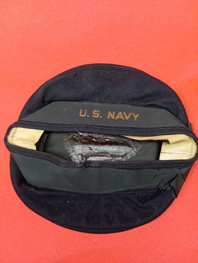 US NAVY / Blue hat ww2, Collections, Objets militaires | Seconde Guerre mondiale, Enlèvement ou Envoi, Marine, Autres types