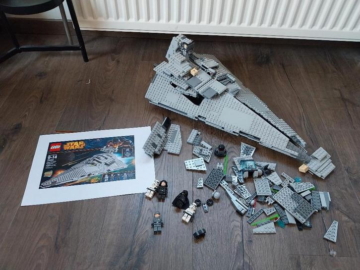 Lego Star Wars 75055 imperial Star Destroyer, Kinderen en Baby's, Speelgoed | Duplo en Lego, Zo goed als nieuw, Lego, Complete set