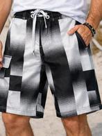 Short homme T/38, Vêtements | Hommes, Vêtements de bain & Maillots de bain, Enlèvement ou Envoi, Taille 48/50 (M), Blanc, Short de bain