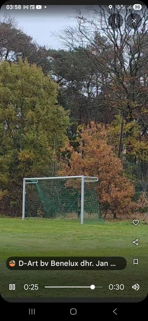 Voetbalgoal, Voetbaldoel.vandaag afhalen, Sports & Fitness, Football, Enlèvement