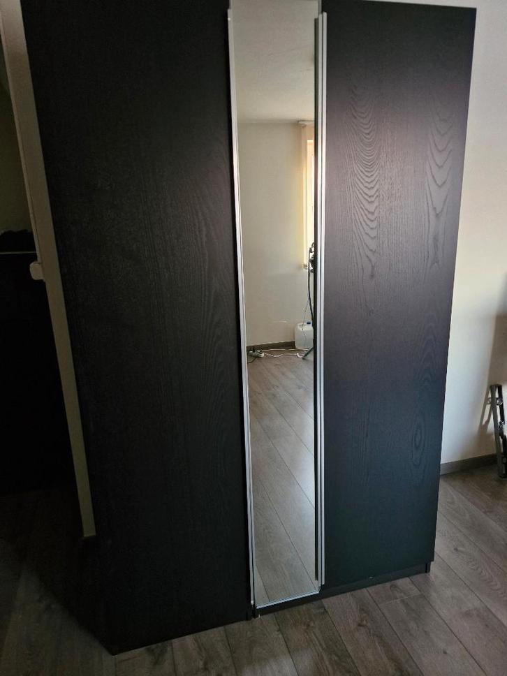 Ikea kleerkast Pax, Huis en Inrichting, Kasten | Kleerkasten, Gebruikt, 100 tot 150 cm, 50 tot 75 cm, Met lade(s), Met deur(en)