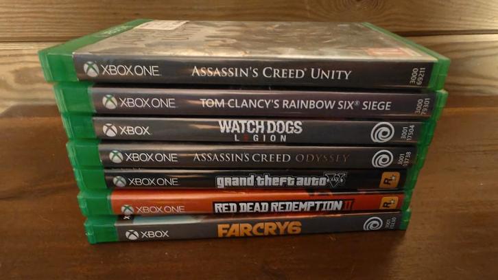 Xbox one games, Games en Spelcomputers, Games | Xbox One, Gebruikt, Avontuur en Actie, 3 spelers of meer, Vanaf 16 jaar, Eén computer