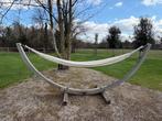 Luxe XL hangmatstaander + hangmat, Ophalen, Gebruikt, Meerpersoons, Met standaard