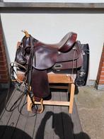 Selle Western 16"GARLAND,sangle,bridon,poitrail,sous selle, Enlèvement, Western