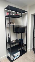 Boekenrek metaal zwart, Enlèvement, Comme neuf