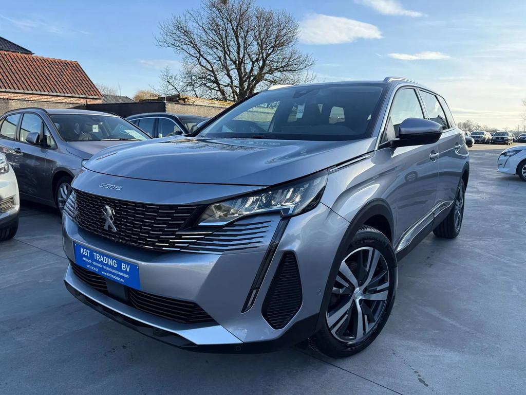 Peugeot 5008 1.2i 130PK 7 ZETELS FACELIFT FULL LED CAMERA LE, 116 g/km, 7 zetels, Leder, Handgeschakeld